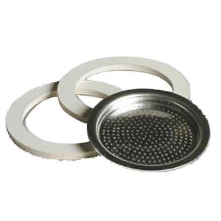 FILTRO E GUARNIZIONI PER CAFFETTIERA 1 tazza