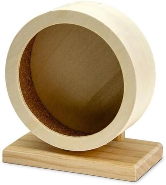 Bicicletta da equilibrio ruote a bogie in legno/cuoio naturale diametro 16 cm