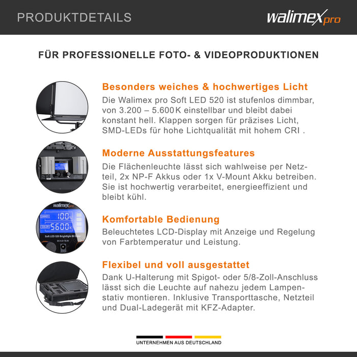 Soft LED Brightlight 520 Bi Colour 40W