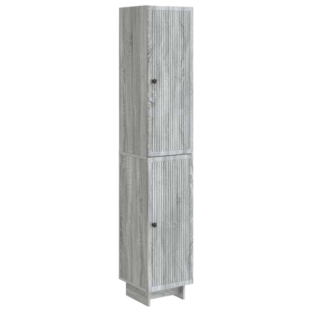 Set di armadi 2 pcs Sonoma grigio 34,5 x 33 x 90 cm 3416373