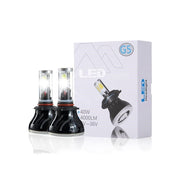 Trade Shop - Coppia Lampade Led Fari Ricambio Kit H4 6000k G5 4000 Lumen Kit Canbus 40w -