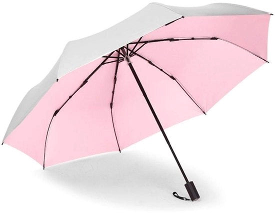 Parasole Portatile - Opaco - Protezione UV - Impermeabile - Compatto - Tela Pongé di Alta Qualità - Ombrello Portatile