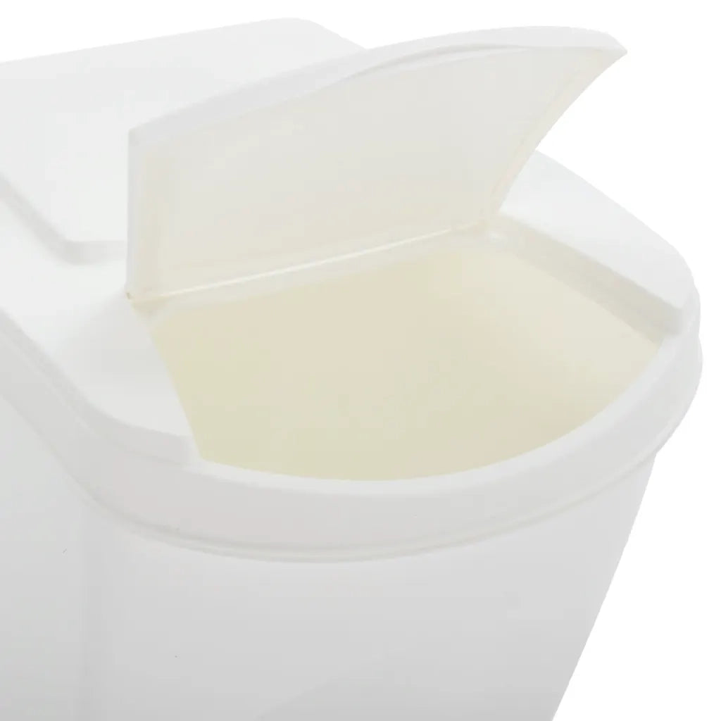 Contenitori Impilabili Rifiuti 4 pz Bianco 100 L Polipropilene CFW7973183