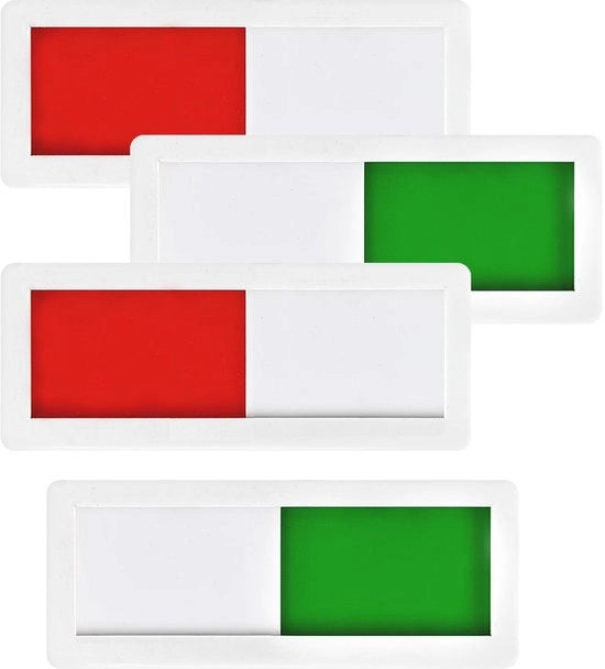 Pannello autoadesivo non invasivo - adatto per ufficio e bagno - 4 pezzi - acrilico