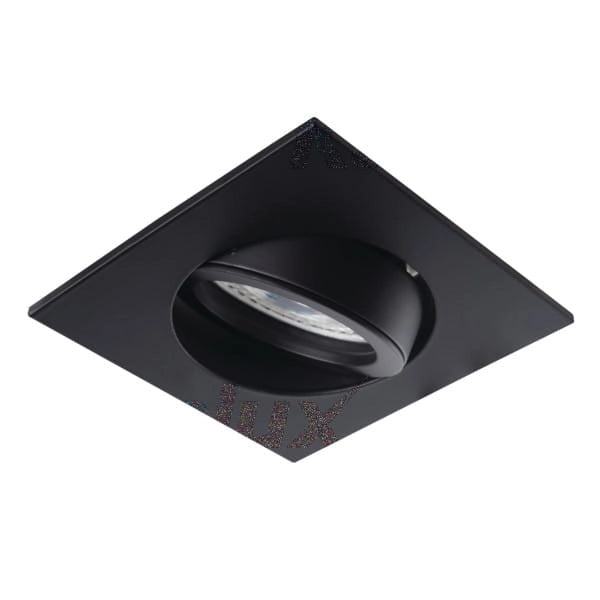 Faretto incasso soffitto Kanlux DALLA quadrato nero GX5.3