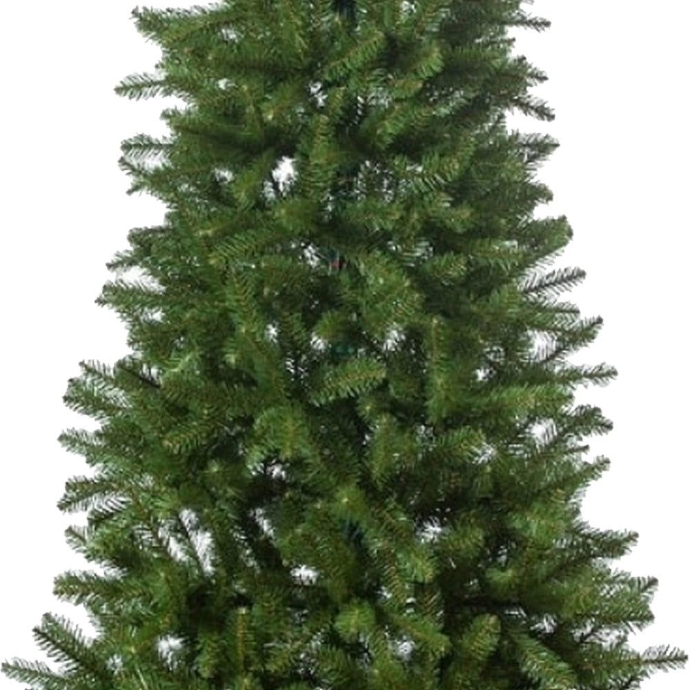 Trade Shop - Albero Di Natale Slim Nataluna Mod. Stelvio Altezza 240 Cm Base A Croce 825 Rami -
