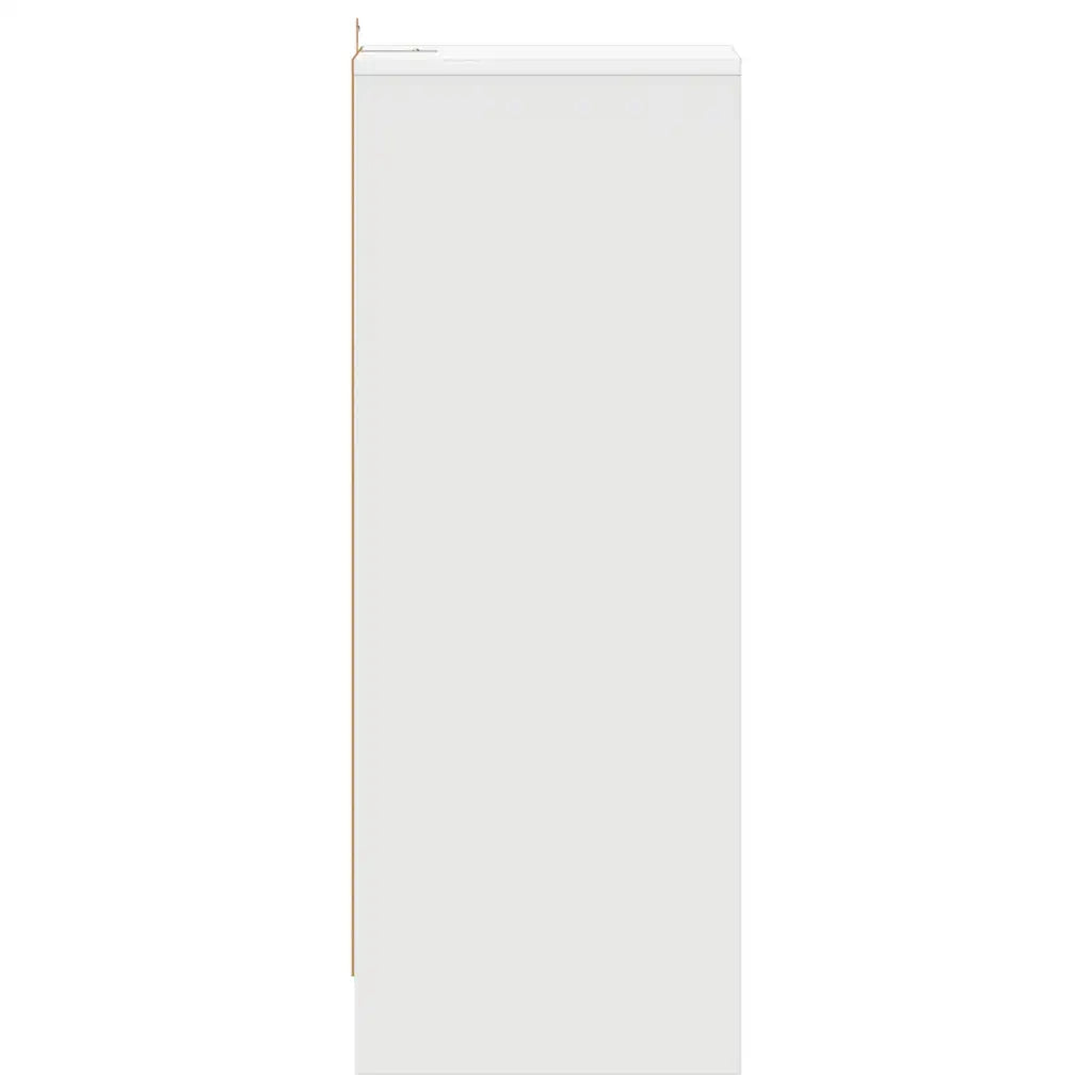 Scarpiera Bianca 31,5x35x90 cm in Truciolato 808999