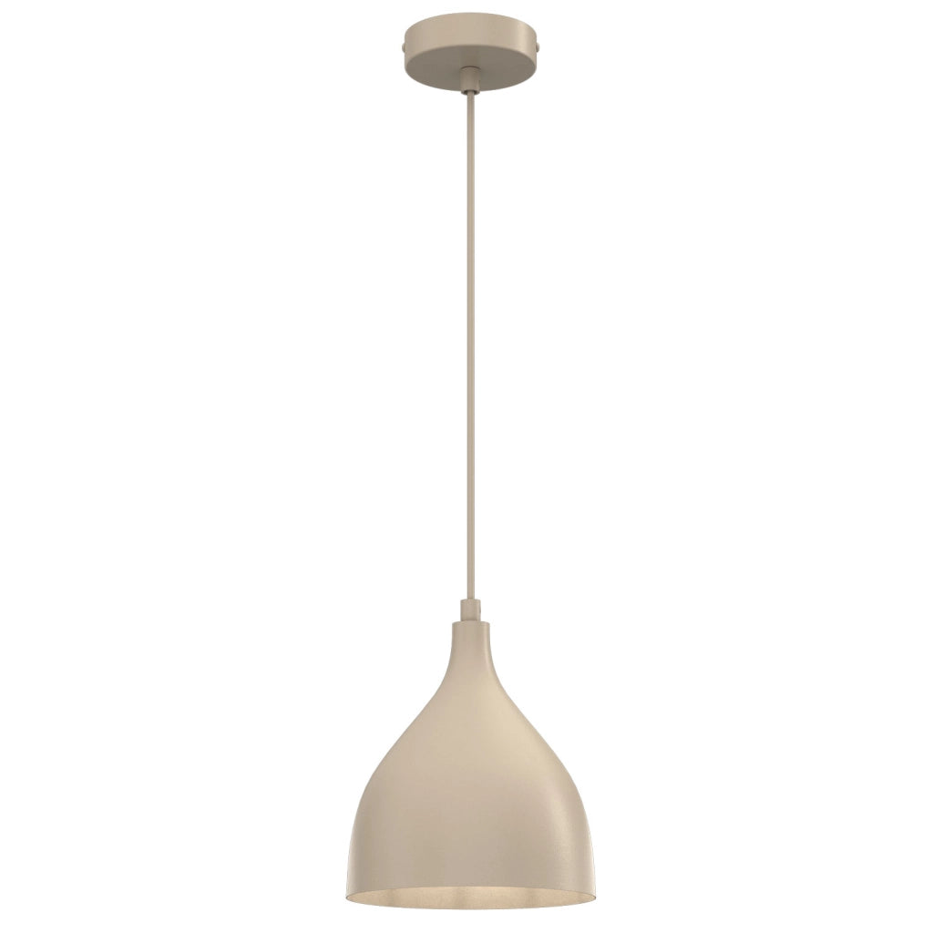 Lampada a sospensione Noak classic beige 1xE27 Luminex