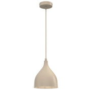 Lampada a sospensione Noak classic beige 1xE27 Luminex