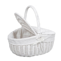 Cestino in Vimini con Manico Larghezza 45 cm