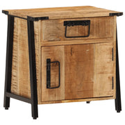 Comodino 40x30x42 cm in Legno Massello di Mango 358917