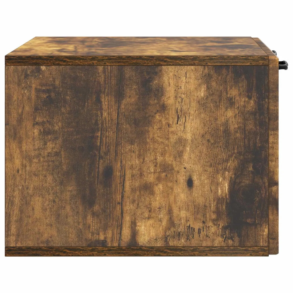 Mobile Porta TV da Muro Rovere Fumo 59,5 x 41 x 30 cm 899360
