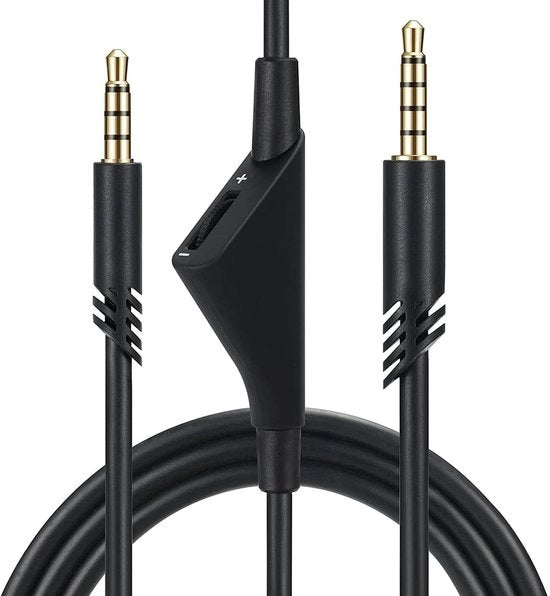 Cavo Audio per Headset - 2m - Cavo per Headset - Regolabile Volume - Stereo 3D - Estensibile - Adatto per Astro A10 A30 A40 A...