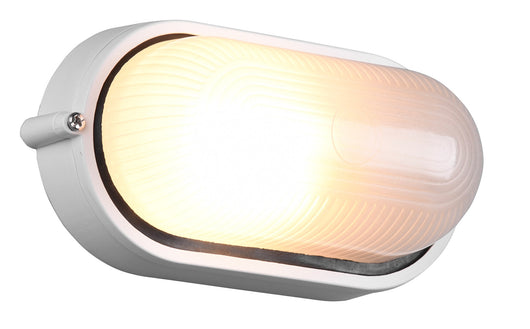 Plafoniera da Esterno Attacco E27 in Alluminio Bianco Opaco