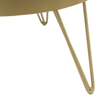 Svuota Tasche Glam Oro/Mirror Ø31x18 cm in Ferro e Specchio Oro