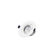 MINI DOWNLIGHT 7W 2700k ROTONDO BIANCO ORIENTABILE
