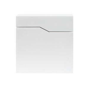 Cassetta postale con vano portagiornale V19 bianco 370 x 102 x 370 mm