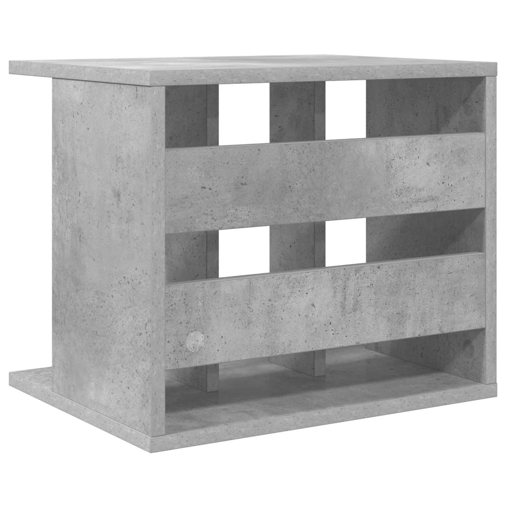 Storage per dischi in vinile Grigio Cemento 42 x 33 x 36 cm 8012837