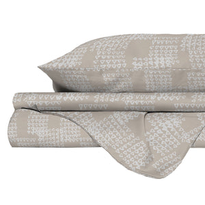 Copripiumino Matrimoniale con Stampa sul Sacco e Federe Linea River Kura