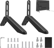 Sostegno universale per schermo LCD-LED-Plasma da 32 a 75 pollici - Montaggio a distanza regolabile da 50 mm a 90 mm - Installazione con viti e rivestimento antiscivolo