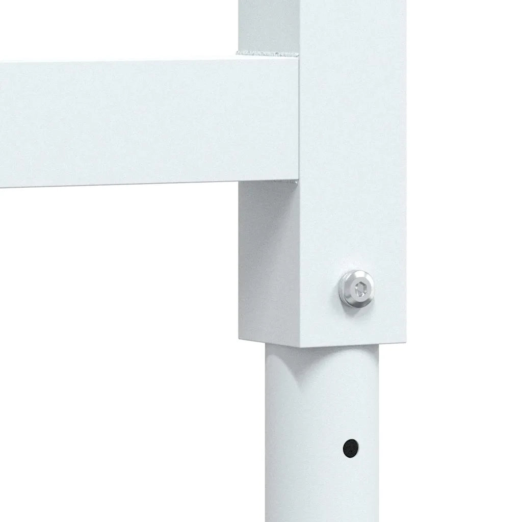 Telai per Banco da Lavoro 2 pz in Metallo 55x(69-95,5) cm Grigi 147932