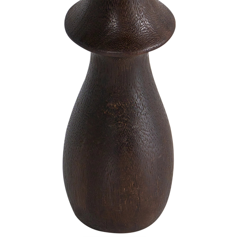 Set di 2 statuette decorative Elefante in legno e metallo nero e oro per l'esposizione di ornamenti decorativi