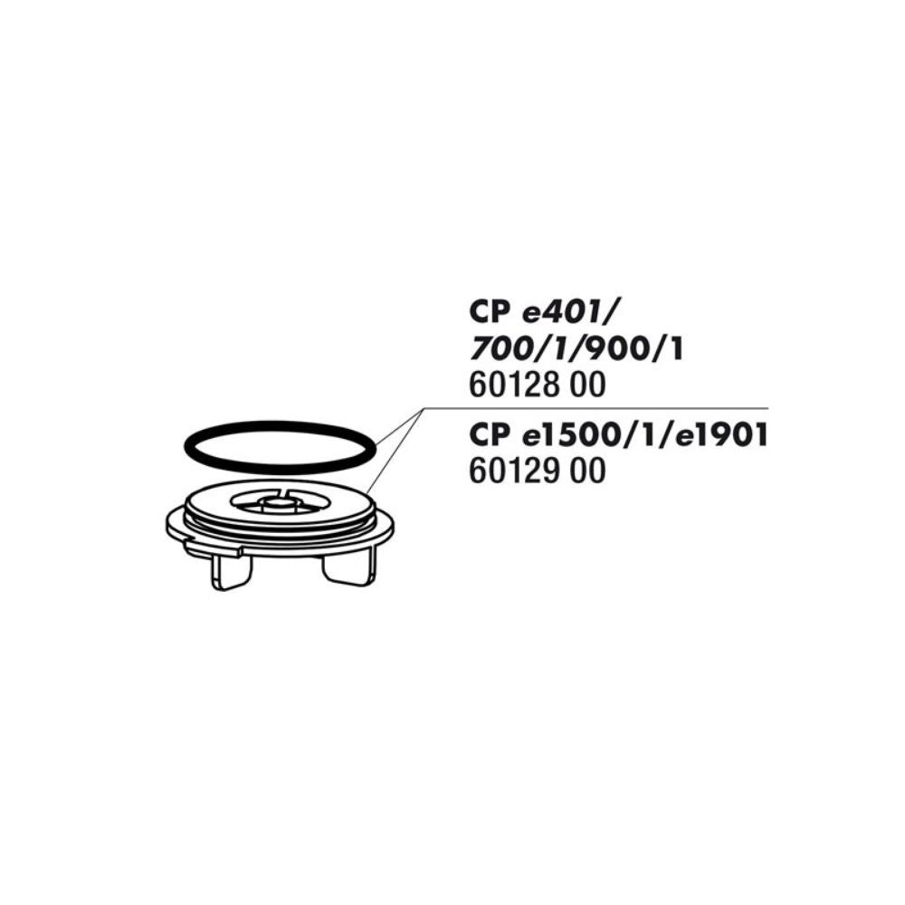 JBL Ricambio Coprigirante + Guarnizione per Filtri Esterni Cristal Profi E401/700/1/900/1