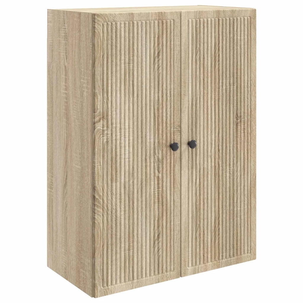 Mobiletto a muro Rovere Sonoma 66 x 34,5 x 90 cm 897887