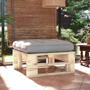 Mobili da Giardino-Ottomana da Giardino Pallet in Legno di Pino Impregnato 882203