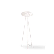 Piantana Moderna Flat Polilux ® Bianco E Metallo 1 Luce E27