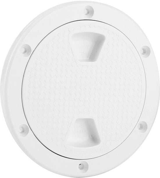 Portale di accesso acqua resistente - Pannello di accesso - Coperchio - Antiscivolo - ABS - Diametro esterno 143 mm