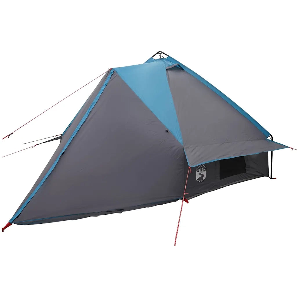 Tenda a struttura a piramide per 6 persone Blu e Grigio 42004072