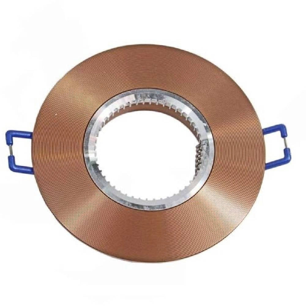 Trade Shop - Porta Faretto Da Incasso Tondo Supporto Per Faretti Luci Portafaretto Rotondo P7 -