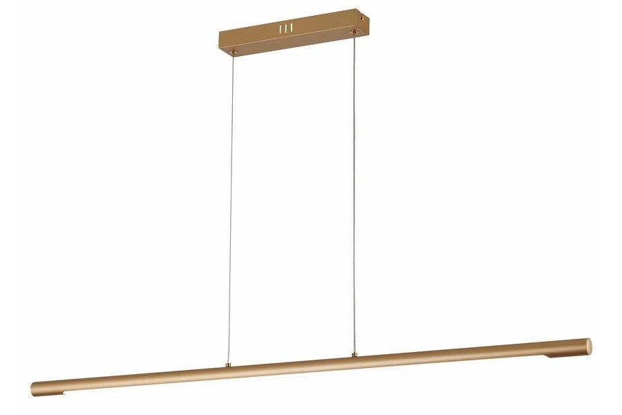 Lampada a sospensione moderna oro 100 cm Branson LED 18W Reality