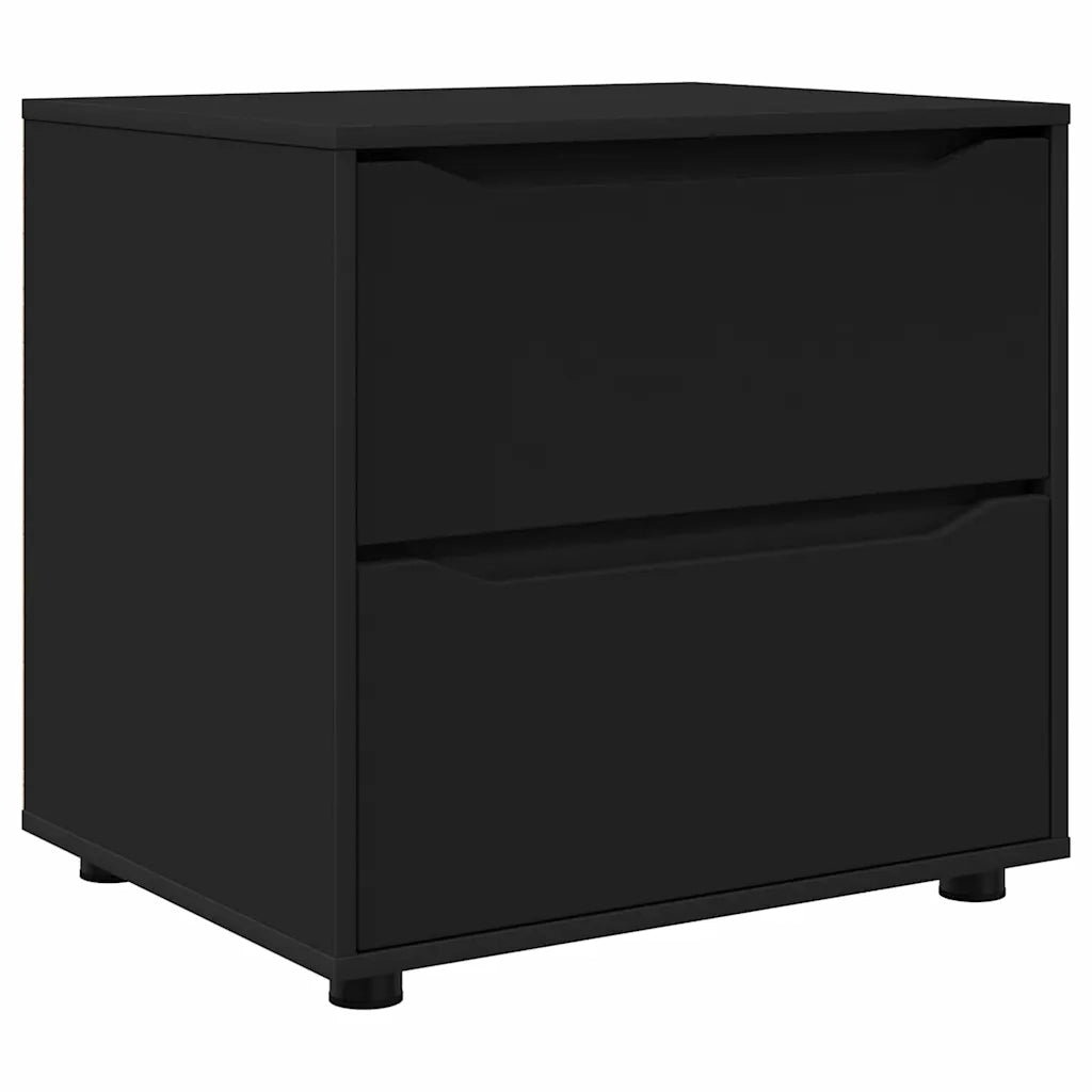 Armadio Nero 60 x 48 x 57 cm Legno multistrato