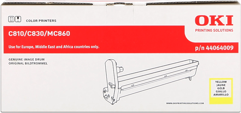 ORIGINAL OKI Tamburo giallo 44064009 C810/830 ~20000 Seiten