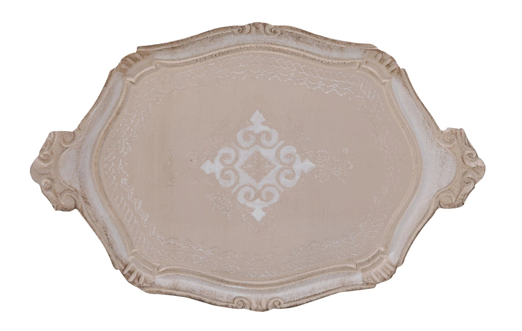Biscottini SET TRE VASSOI IN LEGNO FIORENTINI totalmente decorato inciso Offerta Speciale