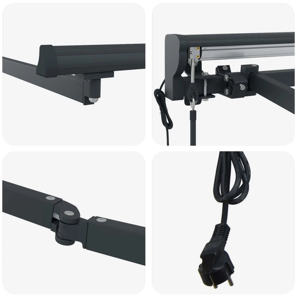 Struttura della tenda elettrica retrattile Antracite 3 x 2 m 42024870