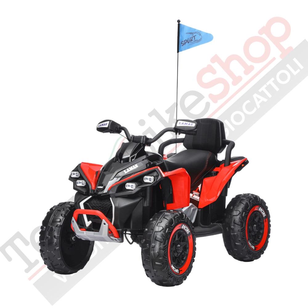 Tecnobike Shop - Quad Elettrico per Bambini ATV Safari Gold 24V-Rosso