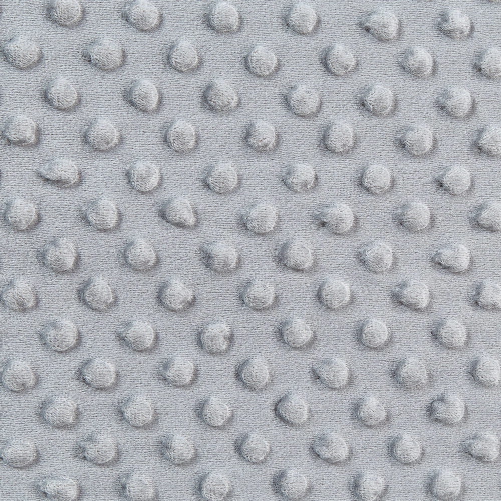 Copripiumino per coperta ponderata Grigia Tessuto poliestere 120 x 180 cm Motivo a pois Design moderno Tessile camera da letto