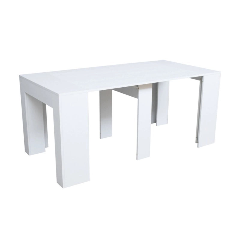 Consolle allungabile 90x49/307 cm Extra - Bianco Frassino