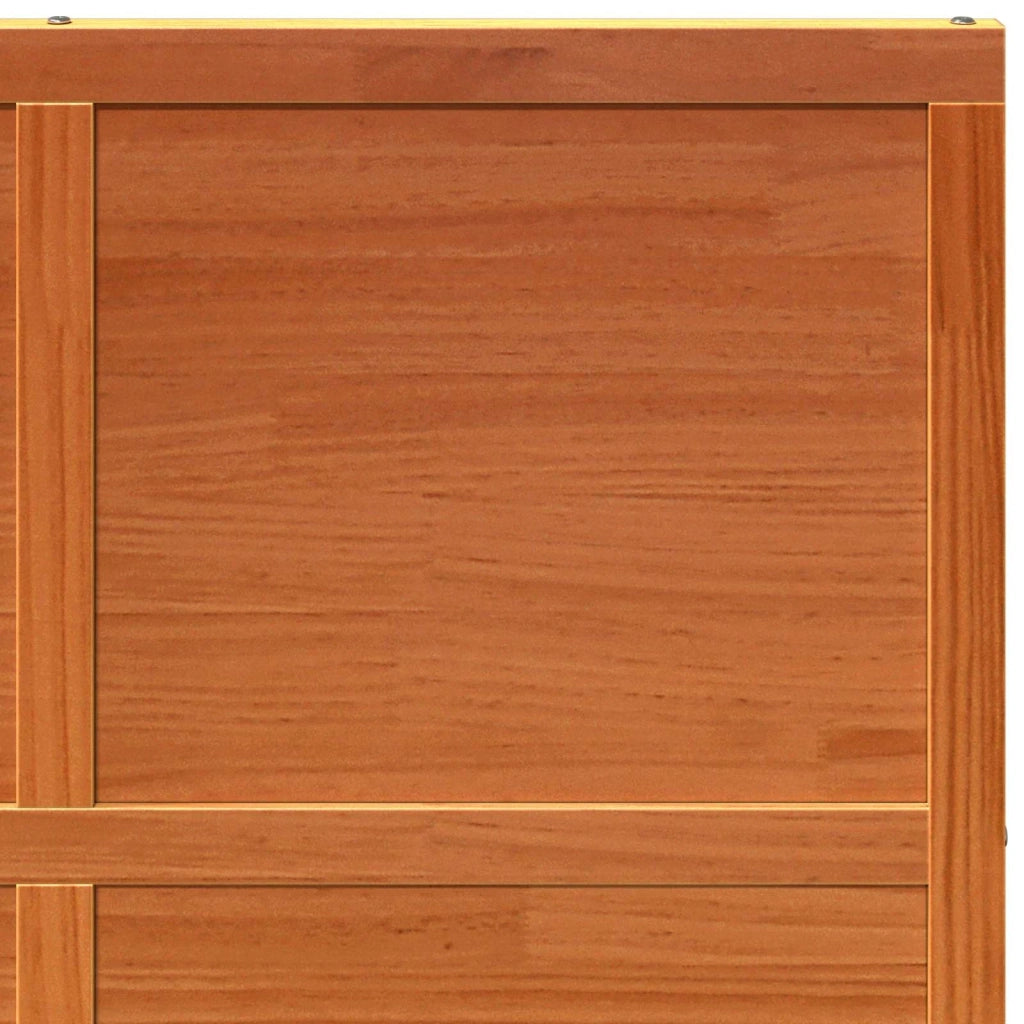 Porta del fienile Marrone cerato 100 x 208 cm