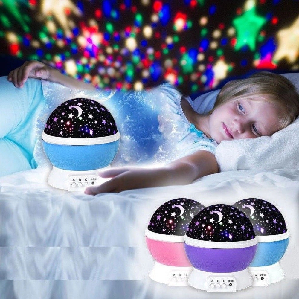 Trade Shop - Star Master Lampada Proiettore Luci Led Effetto Cielo Stellato Colore Notte 5v -