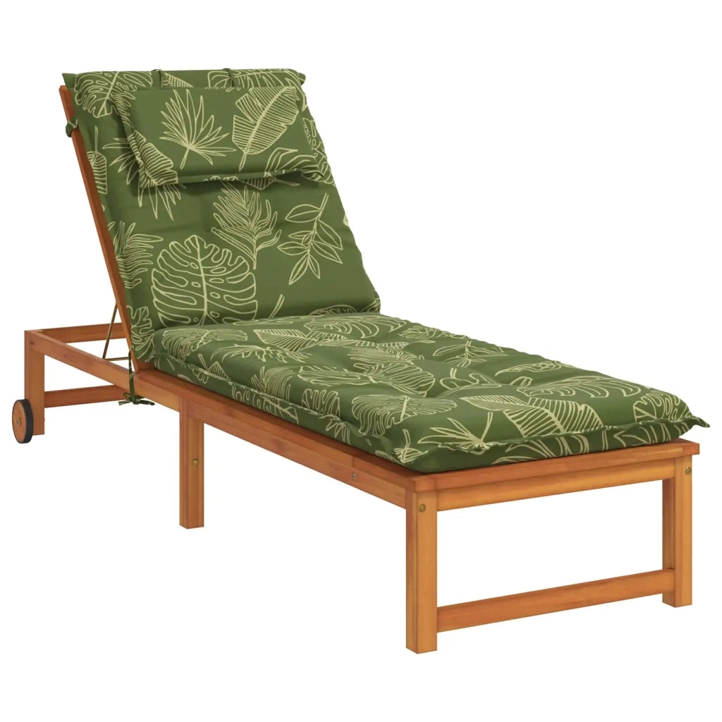 Cuscino per Lettino GEMERT 100% Poliestere Design a foglia 947536