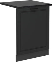 Pannello frontale della lavastoviglie R-Line, Antracite casa di campagna, 60 cm, PL Antracite, per la libera combinazione all'interno di sistemi cucina modulari
