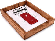 Documentario per ufficio con contenitore per archiviazione e raccogliere lettere e documenti - Dimensioni 35.56 cm x 27.94 cm x 5.08 cm