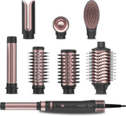 Styler - Capelli modellanti multifunzionali, 8 teste CeramicCare 8in1, AirGlam Gyro. 1500 W, Liscio, Modo e Fibbia, Motore Brushless, Funzione Rotante e Rivestimento Ceramica e Cheratina