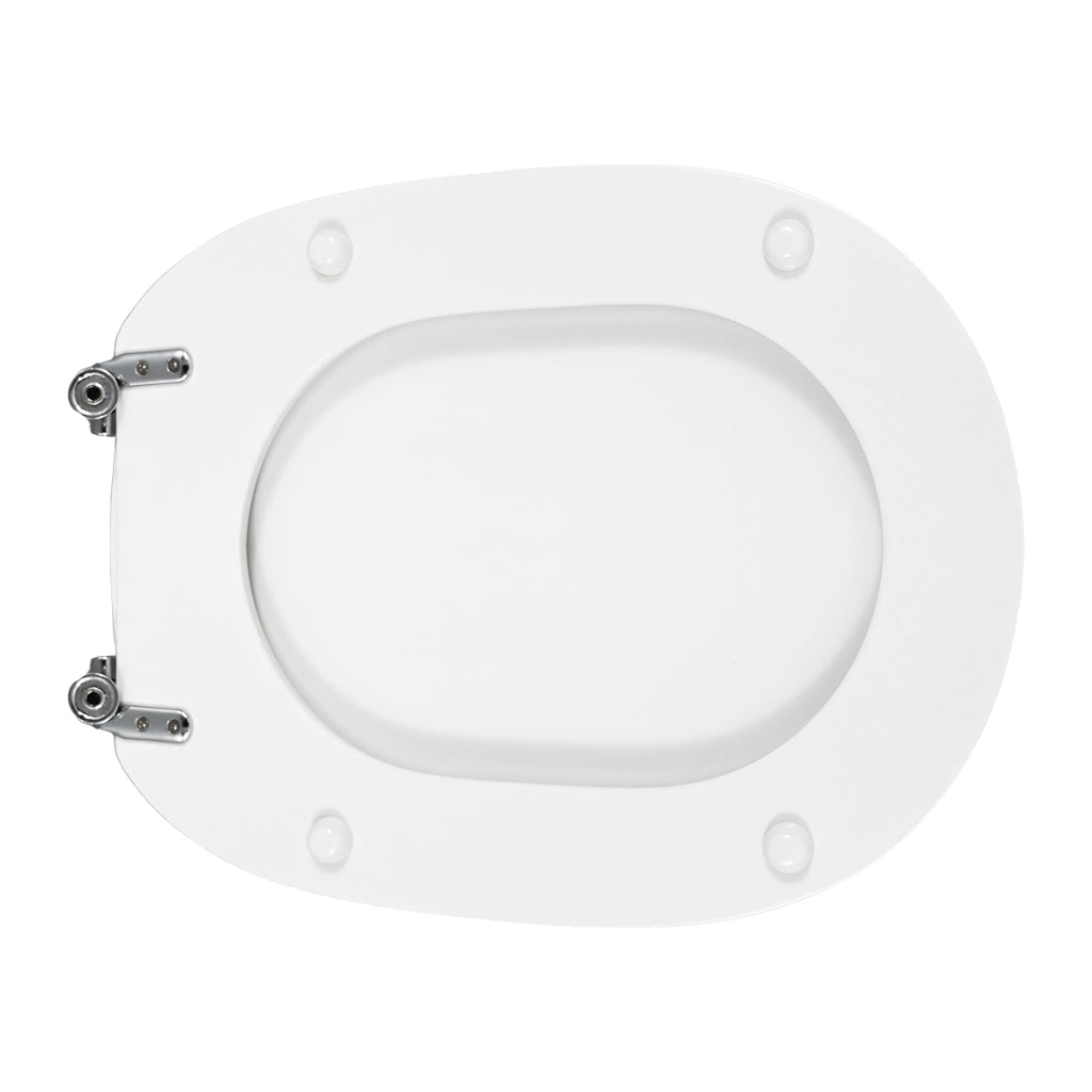 SEDILE WC PER OLYMPIA VASO CONFORT FORMA 6- Bianco - Cerniere C espansion- CW- pezzi 1