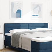 Testiera  Design Linee Blu 180 cm Tessuto