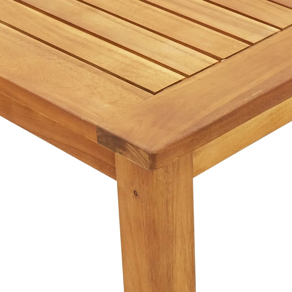 Set da Pranzo per Giardino 3 pz | Set Salotto da Giardino 85x85x74 cm in Legno Massello di Acacia